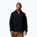 Men's trekking sweatshirt Columbia Tech Spacer Knit Hoodie black/black