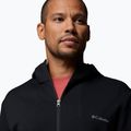 Men's trekking sweatshirt Columbia Tech Spacer Knit Hoodie black/black 6