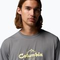 Men's T-shirt Columbia Zero Rules Light Graphic Crew city grey/scripted peaks 5