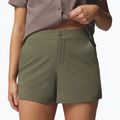 Women's trekking shorts Columbia Shale Ridge stone green 5