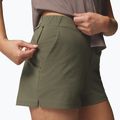 Women's trekking shorts Columbia Shale Ridge stone green 7