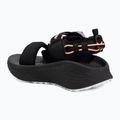 Women's sandals Columbia Konos Elevate black/hydrangea 3
