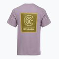 Men's T-shirt Columbia CSC Basic Logo Back Tee shale purple/linework c badge 2