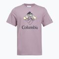 Men's T-shirt Columbia CSC Seasonal Graphic shale purple/heavenly stacked gem