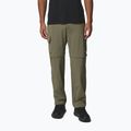 Men's trekking trousers Columbia Silver Ridge Elite Convertible stone green