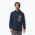 Men's trekking sweatshirt Columbia Tall Heights Hdd Grid Fleece Full Zip collegiate navy/city grey 5