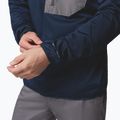 Men's trekking sweatshirt Columbia Tall Heights Hdd Grid Fleece Full Zip collegiate navy/city grey 7