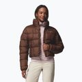 Women's insulated jacket Columbia Puffect III Cropped tobacco 4