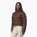 Women's insulated jacket Columbia Puffect III Cropped tobacco 5