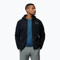 Men's fleece sweatshirt Columbia Pacific Arch 200 Hooded FZ Fleece Black 5