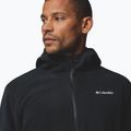 Men's fleece sweatshirt Columbia Pacific Arch 200 Hooded FZ Fleece Black 6