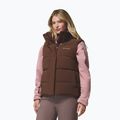 Women's gilet Columbia Amaze Puff tobacco