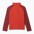 Children's fleece sweatshirt Columbia Glacial Half Zip super sonic/red oxide 2