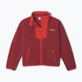 Children's fleece sweatshirt Columbia Sequoia Grove Full Zip Fleece red oxide/super sonic