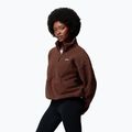 Women's fleece sweatshirt Columbia Timber Meadow MTR Fleece HZ tobacco 4
