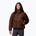 Women's hybrid jacket Columbia Leadbetter Point II Sherpa Hybrid tobacco