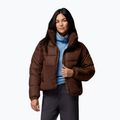 Women's hybrid jacket Columbia Leadbetter Point II Sherpa Hybrid tobacco 5