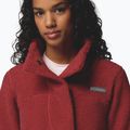 Women's fleece sweatshirt Columbia Panorama Long red oxide 6