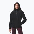 Women's fleece sweatshirt Columbia Pacific Arch 200 Hooded Full Zip Fleece Black