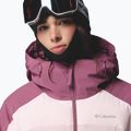 Women's ski jacket Columbia Ava Alpine Puffer antique mauve/powder pink/mineral pink 7