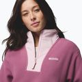 Women's fleece sweatshirt Columbia Sequoia Grove II Half Zip Fleece Antique Mauve/Moonvista/Mineral Pink 5