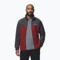 Men's fleece sweatshirt Columbia Steens Mountain Full Zip 2.0 Shark/Red Oxide 4
