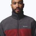 Men's fleece sweatshirt Columbia Steens Mountain Full Zip 2.0 Shark/Red Oxide 7