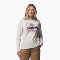 Women's longsleeve Columbia Parsons Point LS Graphic Tee dark stone heather/all terrain