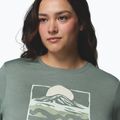 Women's longsleeve Columbia Parsons Point LS Graphic Tee sedona sage heather/all terrain 4