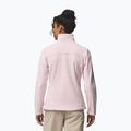 Women's fleece sweatshirt Columbia Fast Trek II powder pink 3