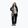 Women's down coat Columbia Mountain Croo III Mid Down stone green/black 2