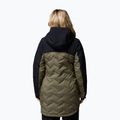 Women's down coat Columbia Mountain Croo III Mid Down stone green/black 3
