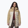 Women's down jacket Columbia Mountain Croo III Mid Down dark stone/beach 4