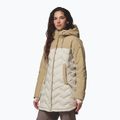 Women's down jacket Columbia Mountain Croo III Mid Down dark stone/beach 5