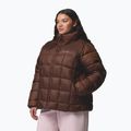 Women's insulated jacket Columbia Puffect III Full Zip tobacco 4