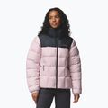 Women's insulated jacket Columbia Puffect III Full Zip mineral pink/black