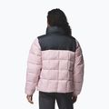 Women's insulated jacket Columbia Puffect III Full Zip mineral pink/black 3