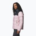 Women's insulated jacket Columbia Puffect III Full Zip mineral pink/black 5