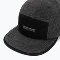 Baseball cap Columbia Creek Side Thermal 5 Panel charcoal heather fleece/black ripstop 3