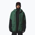 Men's ski jacket Columbia Platinum Peak Insulated rain forest/black 6