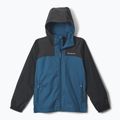Children's rain jacket Columbia Rainy Trails III Fleece Lined phoenix blue/black