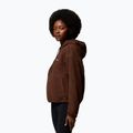 Women's fleece sweatshirt Columbia Timber Meadow MTR Fleece Hoodie tobacco 4