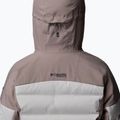 Women's ski jacket Columbia Glacier Ridge Down iron/flint grey 8