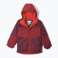 Children's ski jacket Columbia Mighty Mogul III Rich Wine/Red Oxide