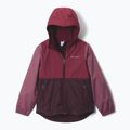 Children's rain jacket Columbia Rainy Trails III Fleece Lined moonvista/rich wine/antique mauve