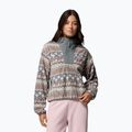 Women's fleece sweatshirt Columbia Sequoia Grove II Printed Half Zip Iron Wizard Island