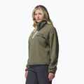 Women's fleece sweatshirt Columbia Helvetia II Cropped Half Snap Fleece stone green/safari 4