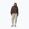 Women's fleece sweatshirt Columbia Helvetia II Cropped Half Snap Fleece tobacco 2