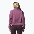 Women's fleece sweatshirt Columbia Helvetia II Cropped Half Snap Fleece antique mauve/mineral pink 3