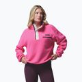 Women's fleece sweatshirt Columbia Helvetia II Cropped Half Snap Fleece nico/dark stone